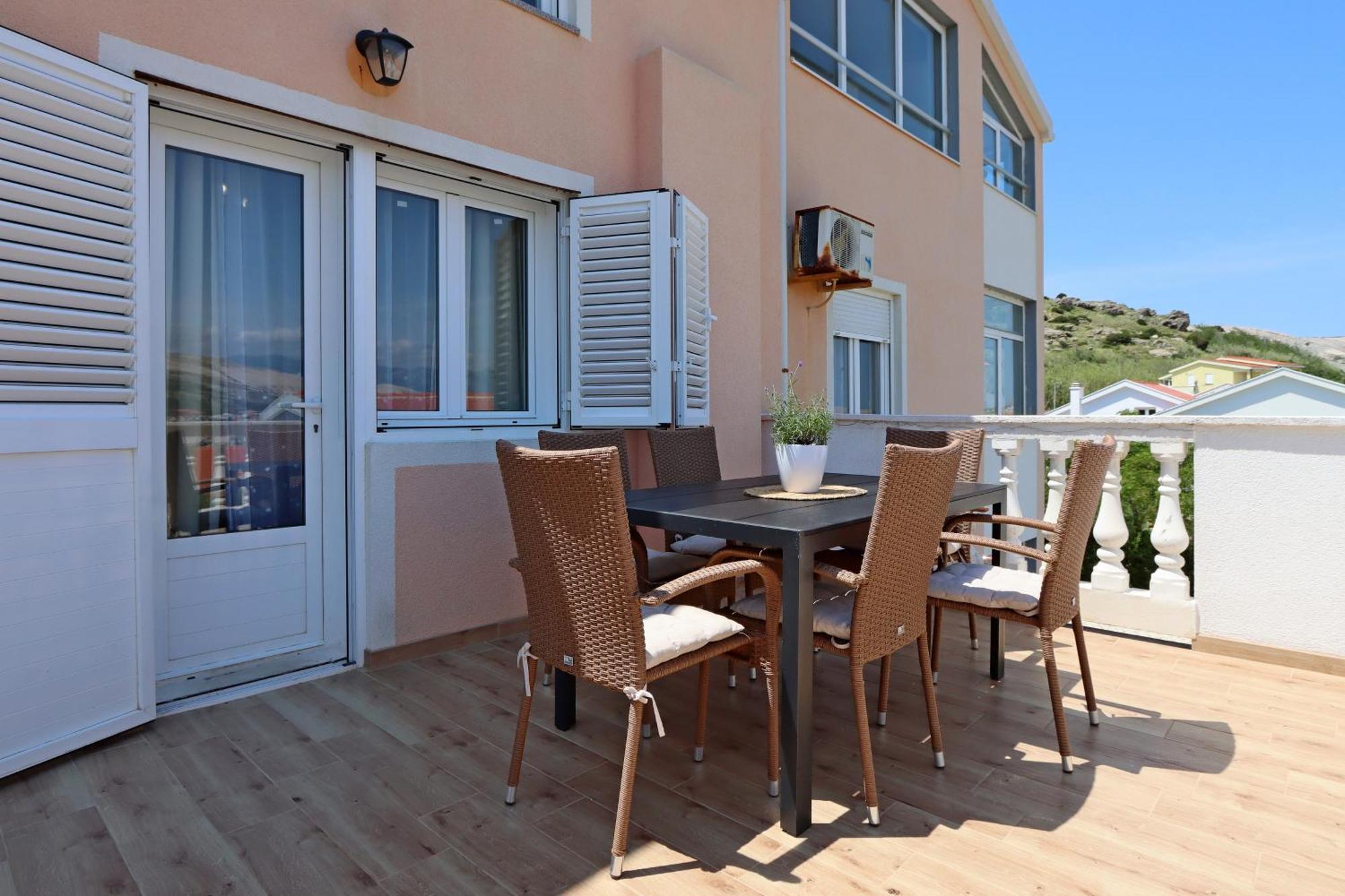 Seaside Apartments With A Swimming Pool Pag - 6412 Pag Town Esterno foto