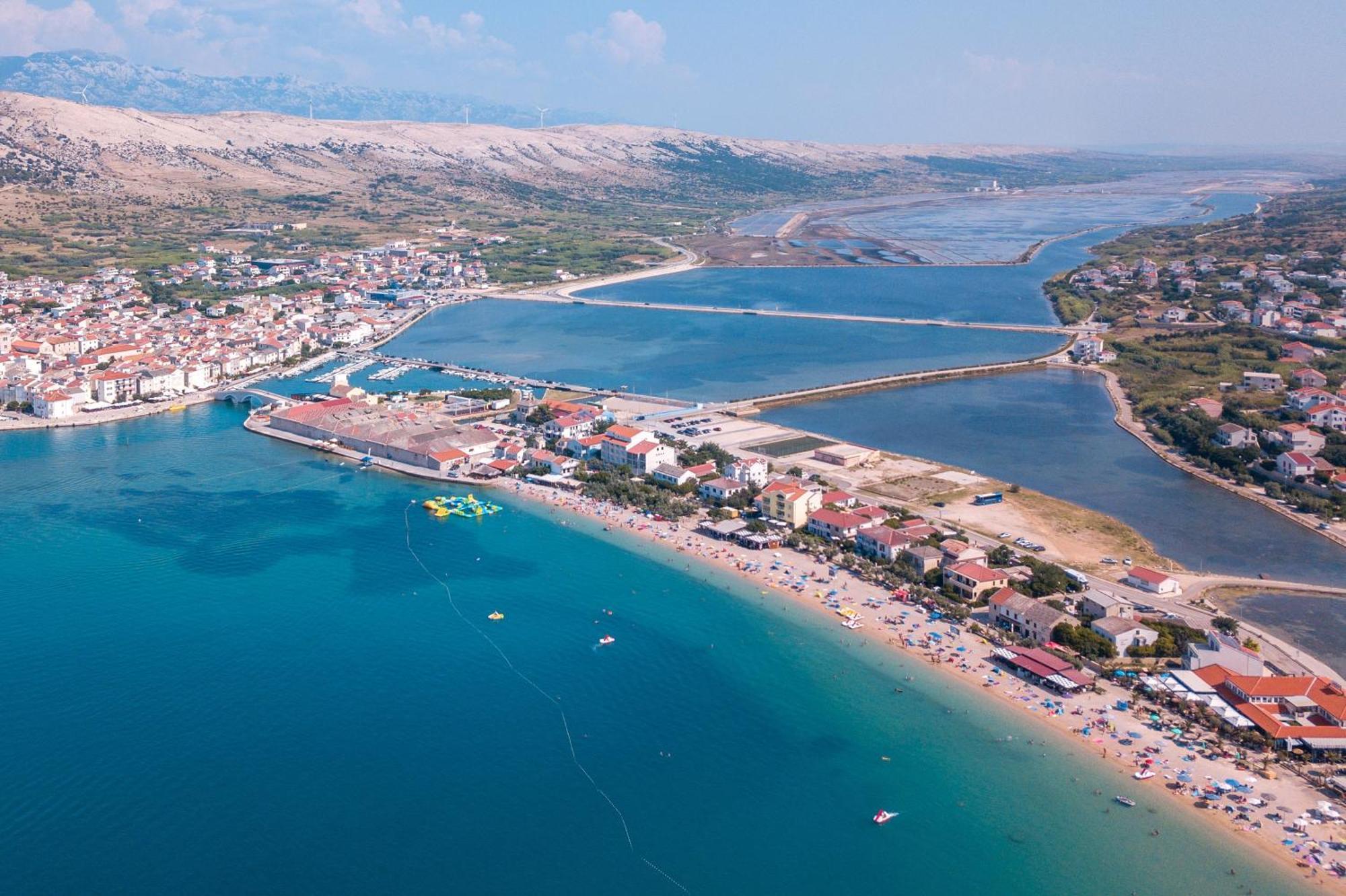 Seaside Apartments With A Swimming Pool Pag - 6412 Pag Town Esterno foto